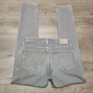 Paige Jeans Womens 31 Gray Denim Stretch Federal Classiccore Normcore Mid Rise